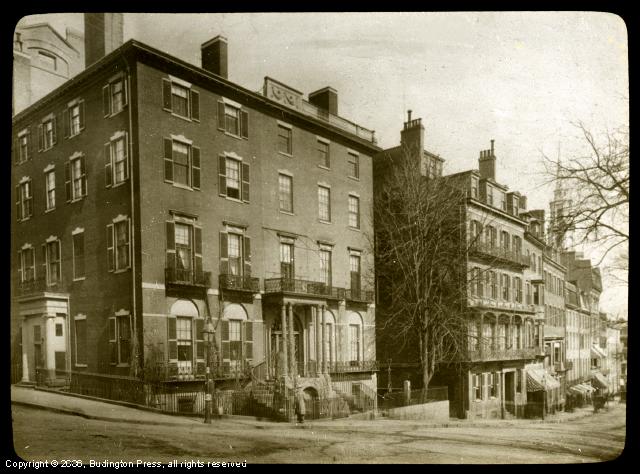 Corner Beacon and Park St. 1888